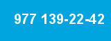 977 139-22-42 977 139-22-42